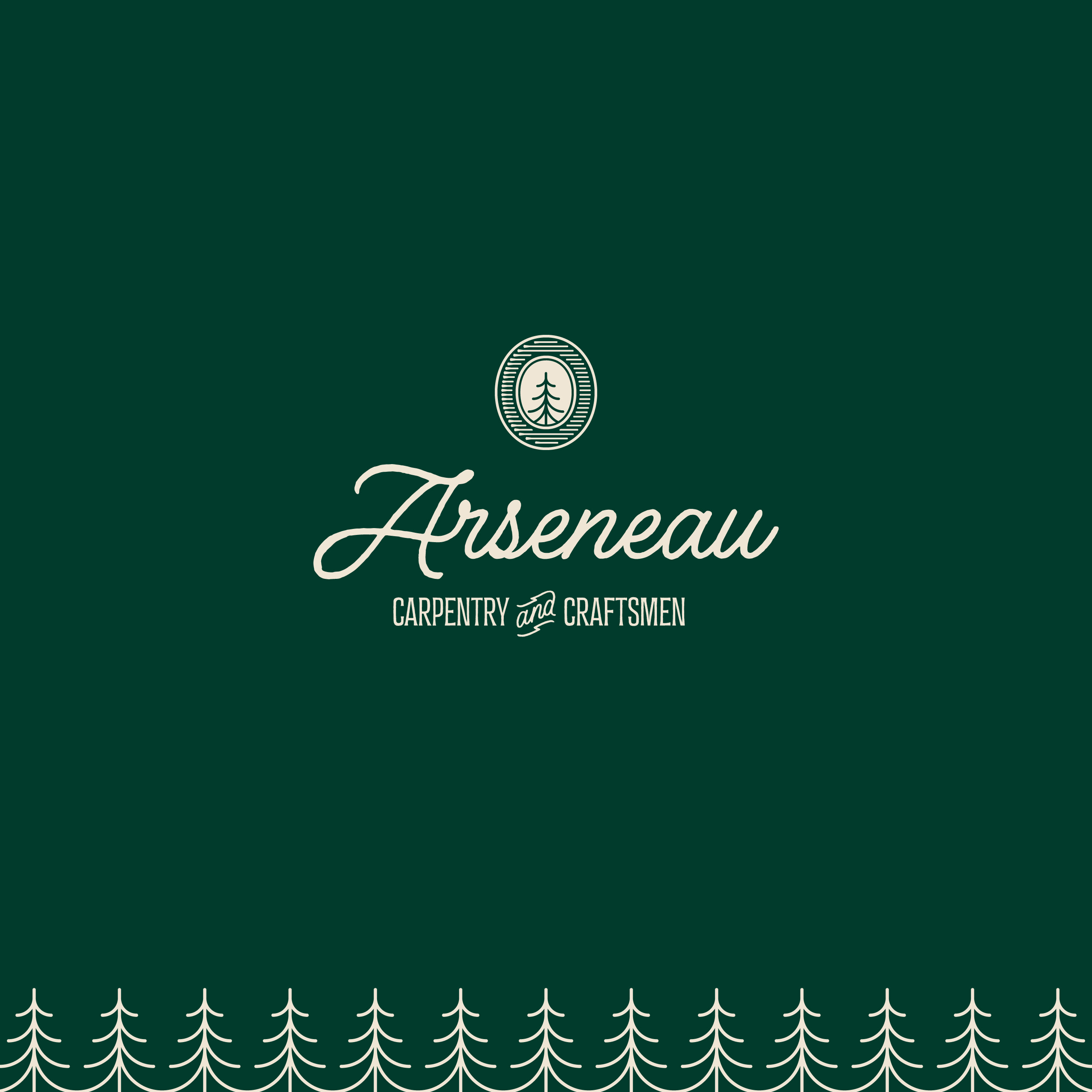 the-rural-post-case-study-arseneau-carpentry-and-craftsmen-featured-image Logo for Arseneau Carpentry and Craftsmen with stylized tree design on a dark green background.